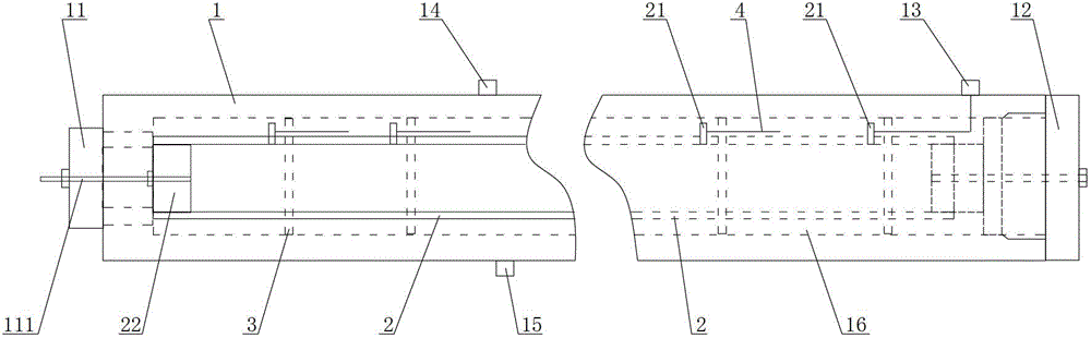 Rock core sealing device and sealing method thereof