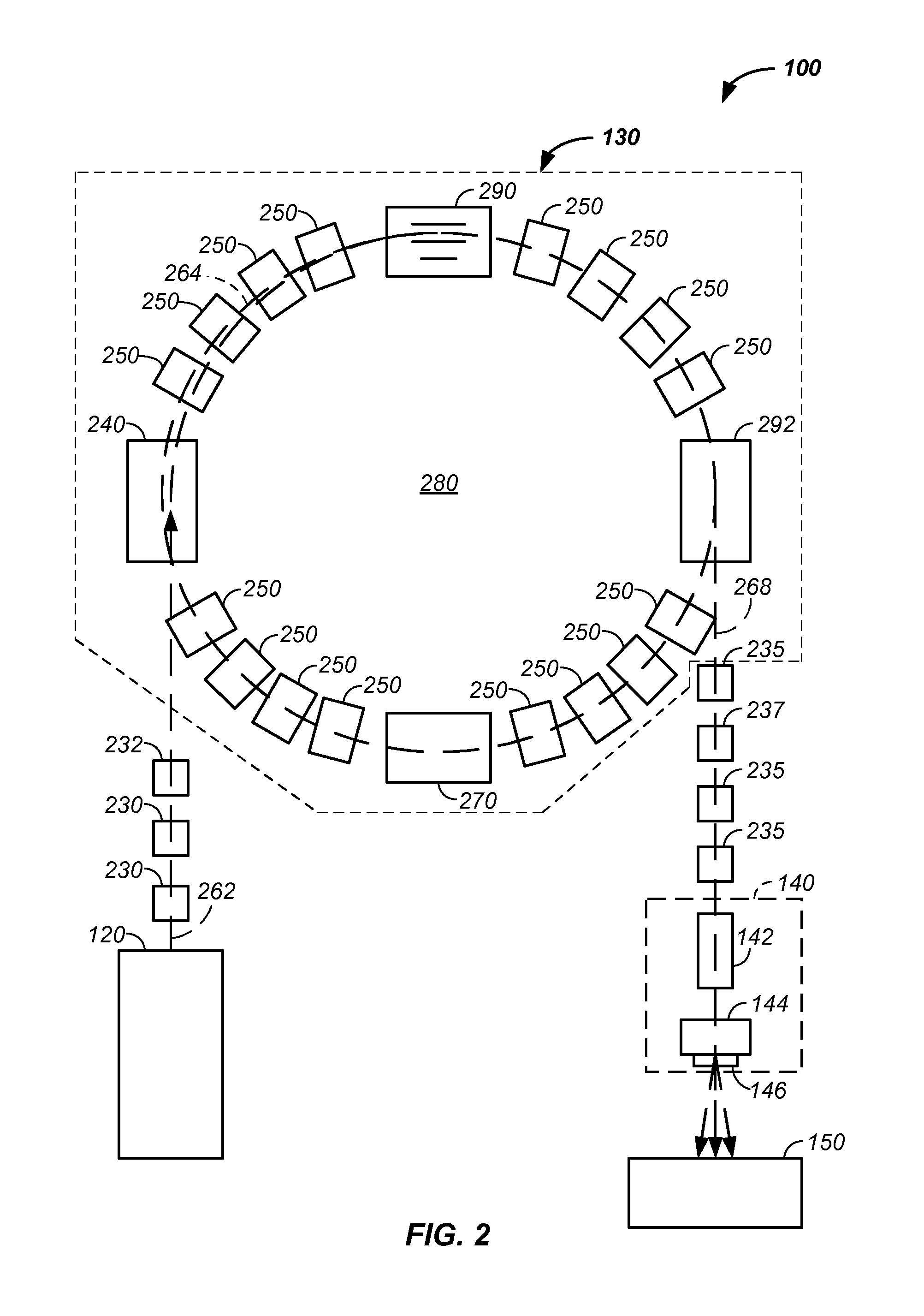 Patient immobilization and repositioning method and apparatus used in conjunction with charged particle cancer therapy