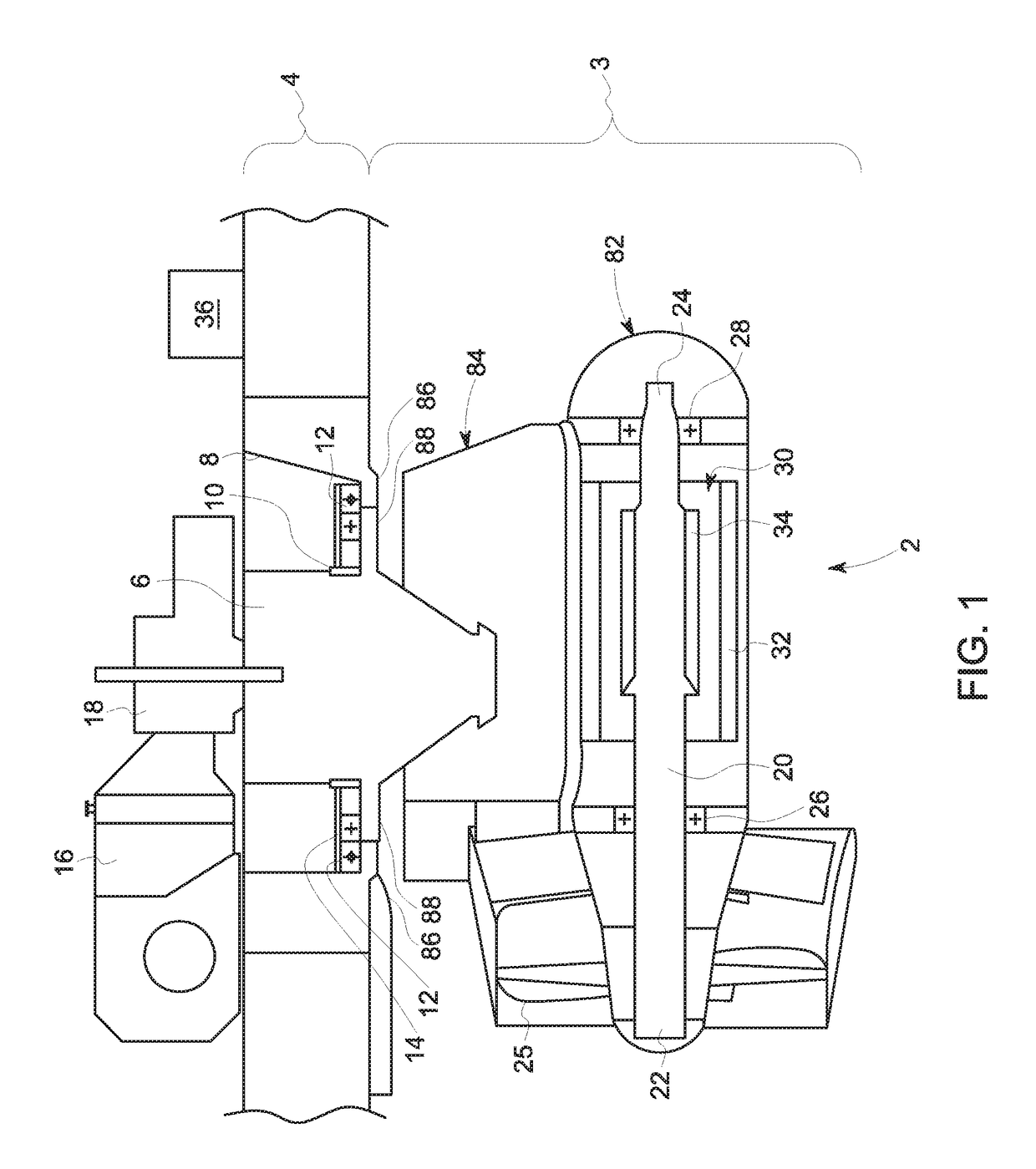 Propulsion unit for an aquatic vehicle having a mobile casing and a hydraulic fluid conditioning module