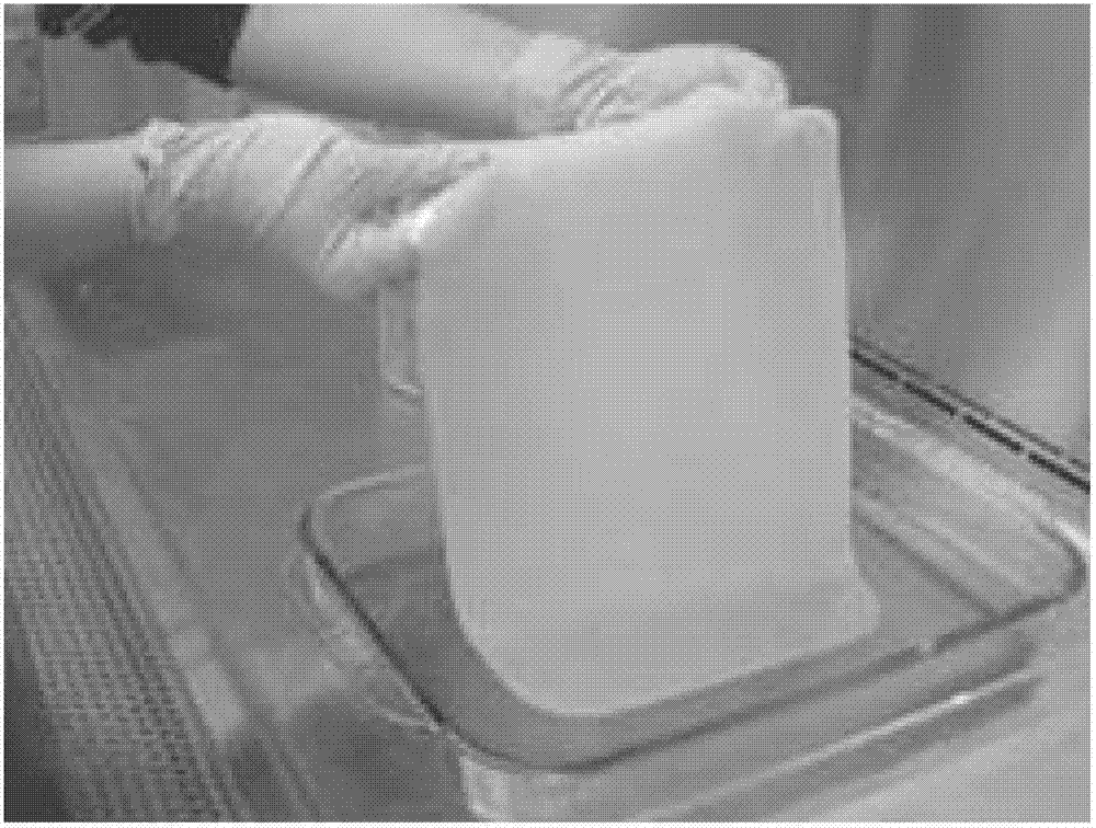 Method for preparing bacterial cellulose gel composite material