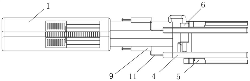 Blood vessel sealing and separating forceps for hyperfine dissection