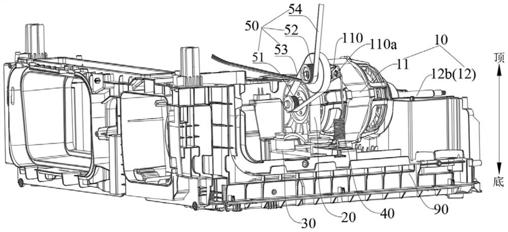 Base device and clothes treatment equipment