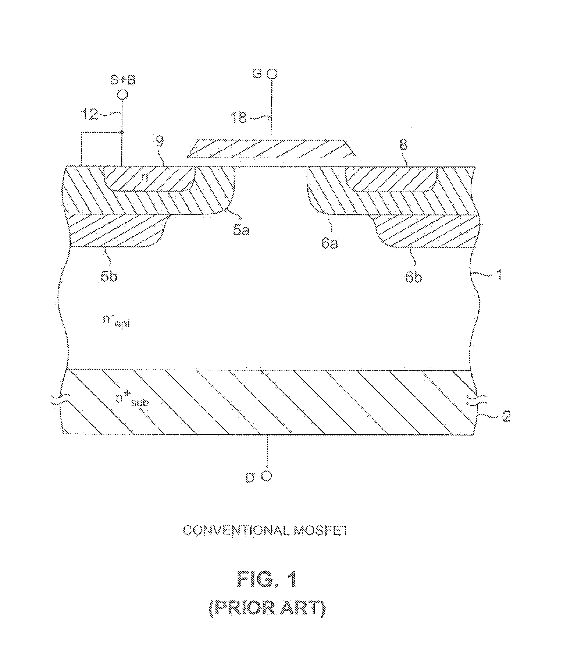 Power semiconductor device having a voltage sustaining region that includes doped columns formed by terraced trenches