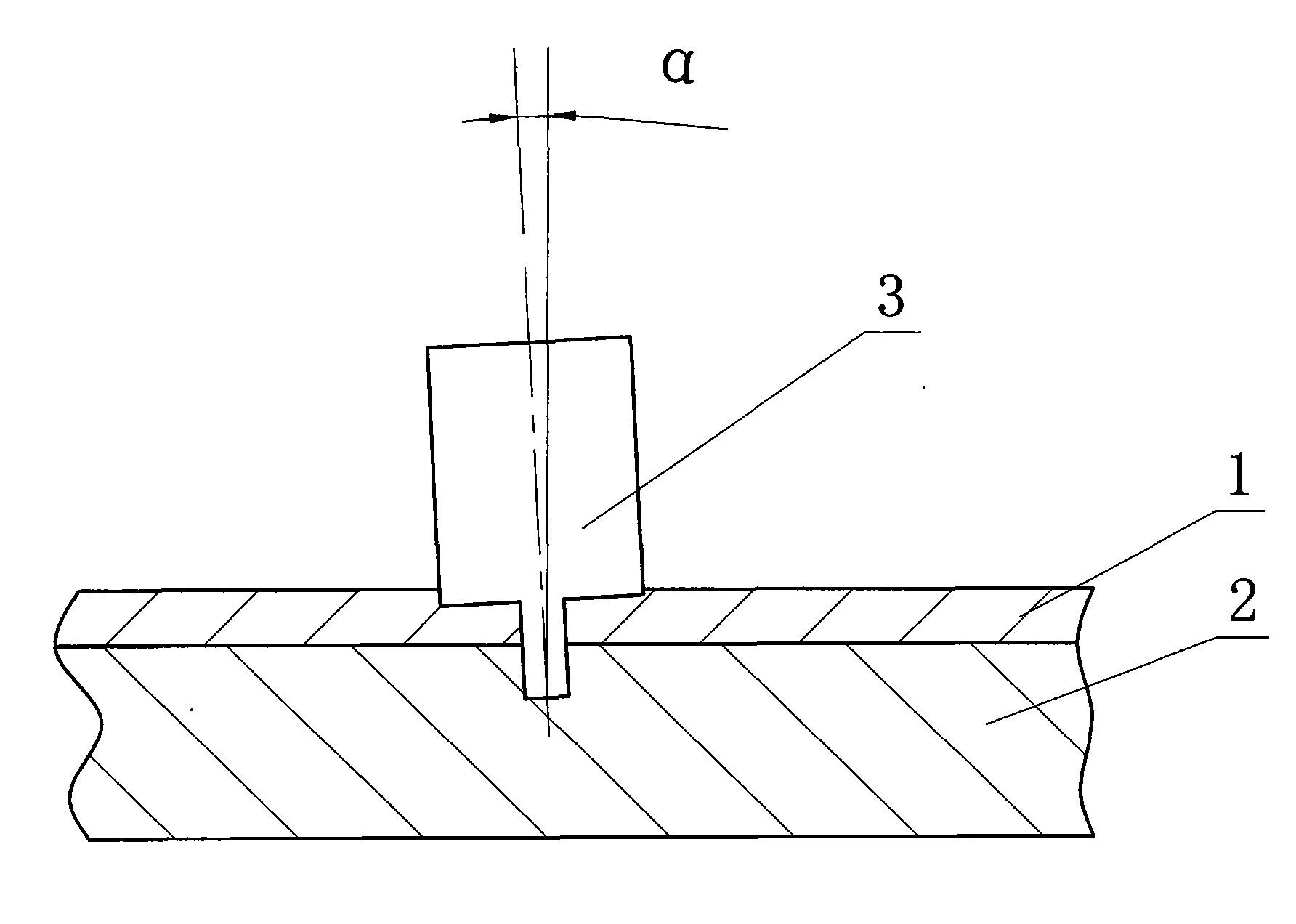 Method for manufacturing metal composite plates by stirring friction