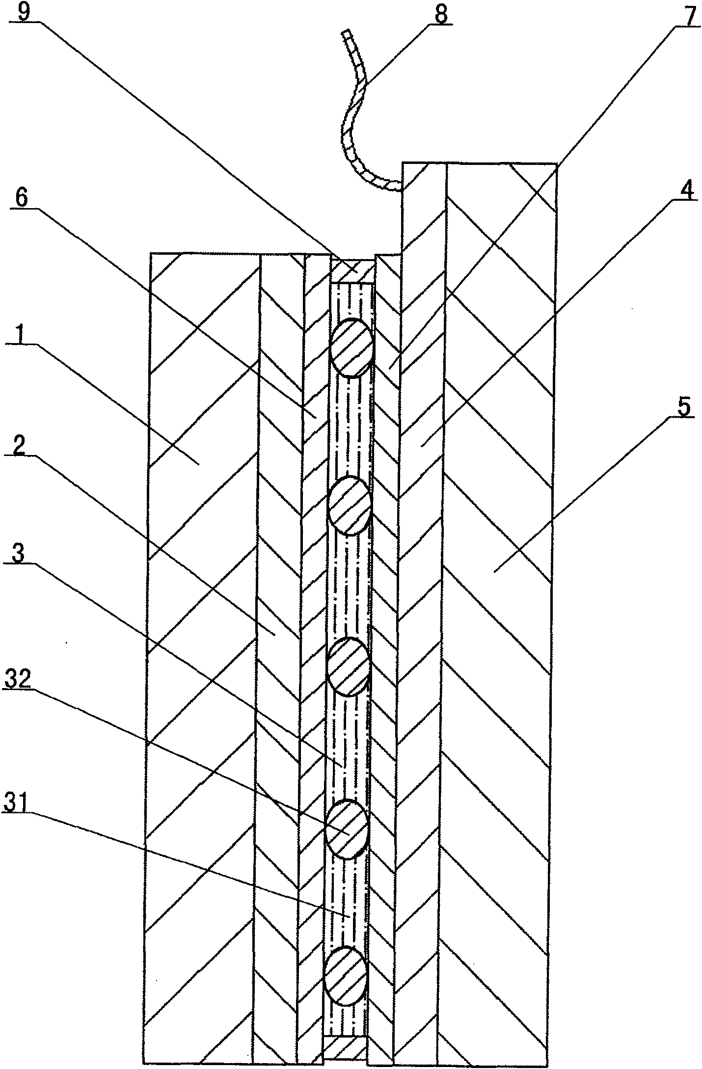 Capacitance type touch control panel and manufacturing method thereof