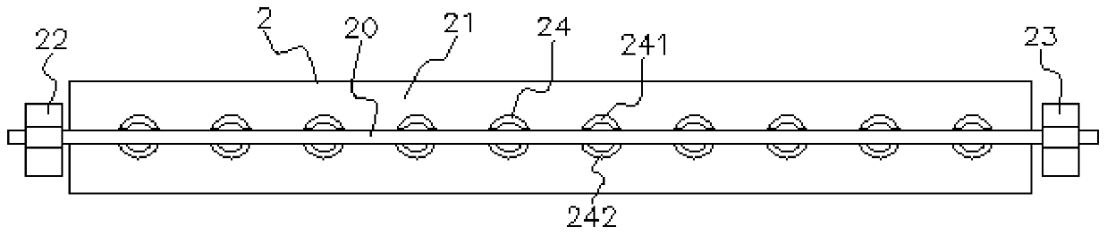 Grid soldering strip, method for manufacturing same, apparatus for manufacturing same, and imbricate component