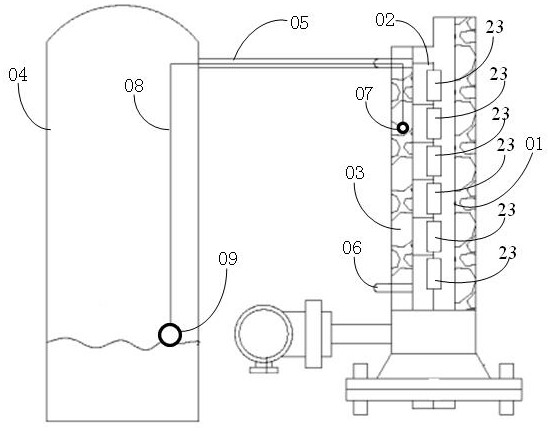 Electronic liquid level meter