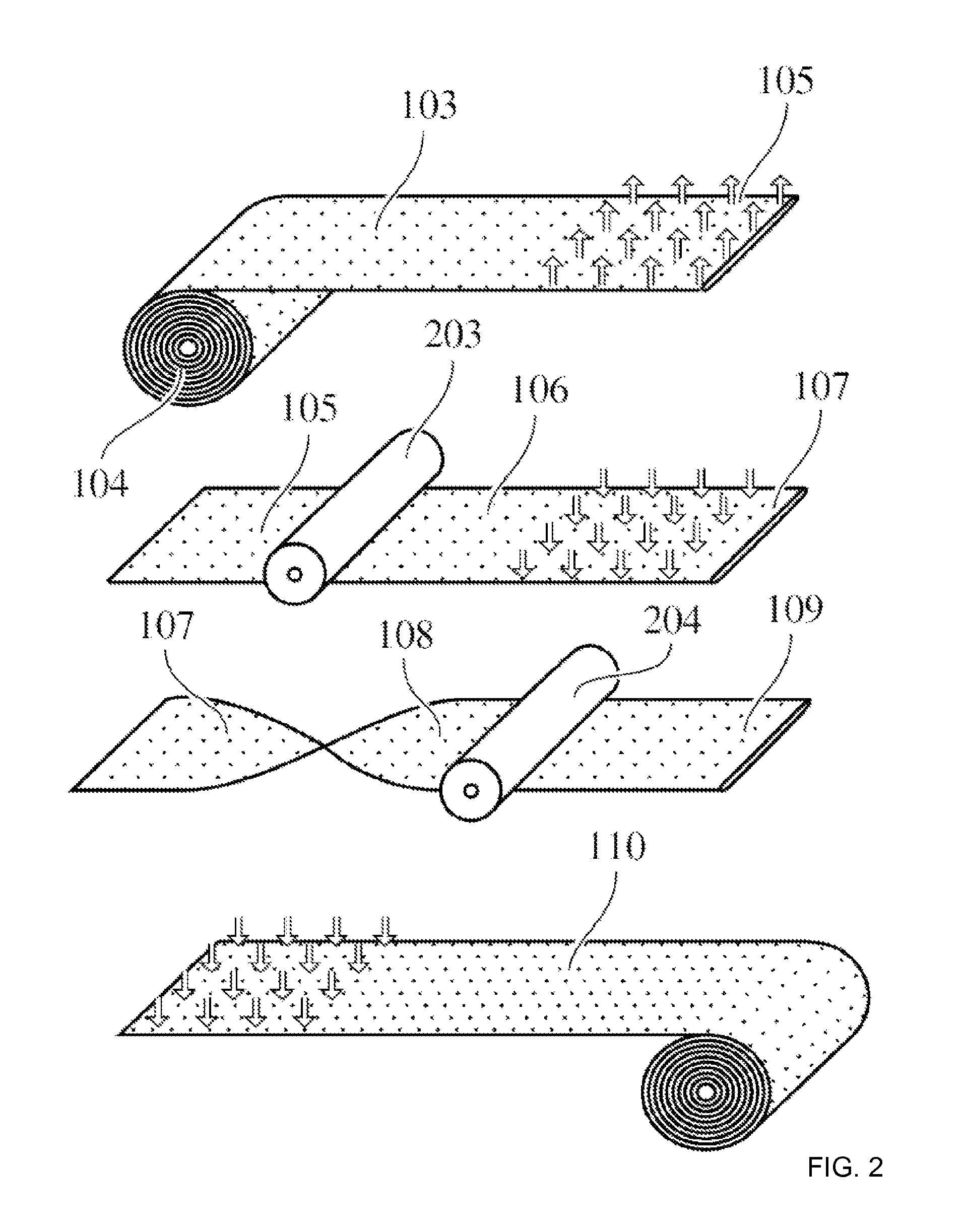 Process for producing a polymeric film with a cured polysiloxane coating