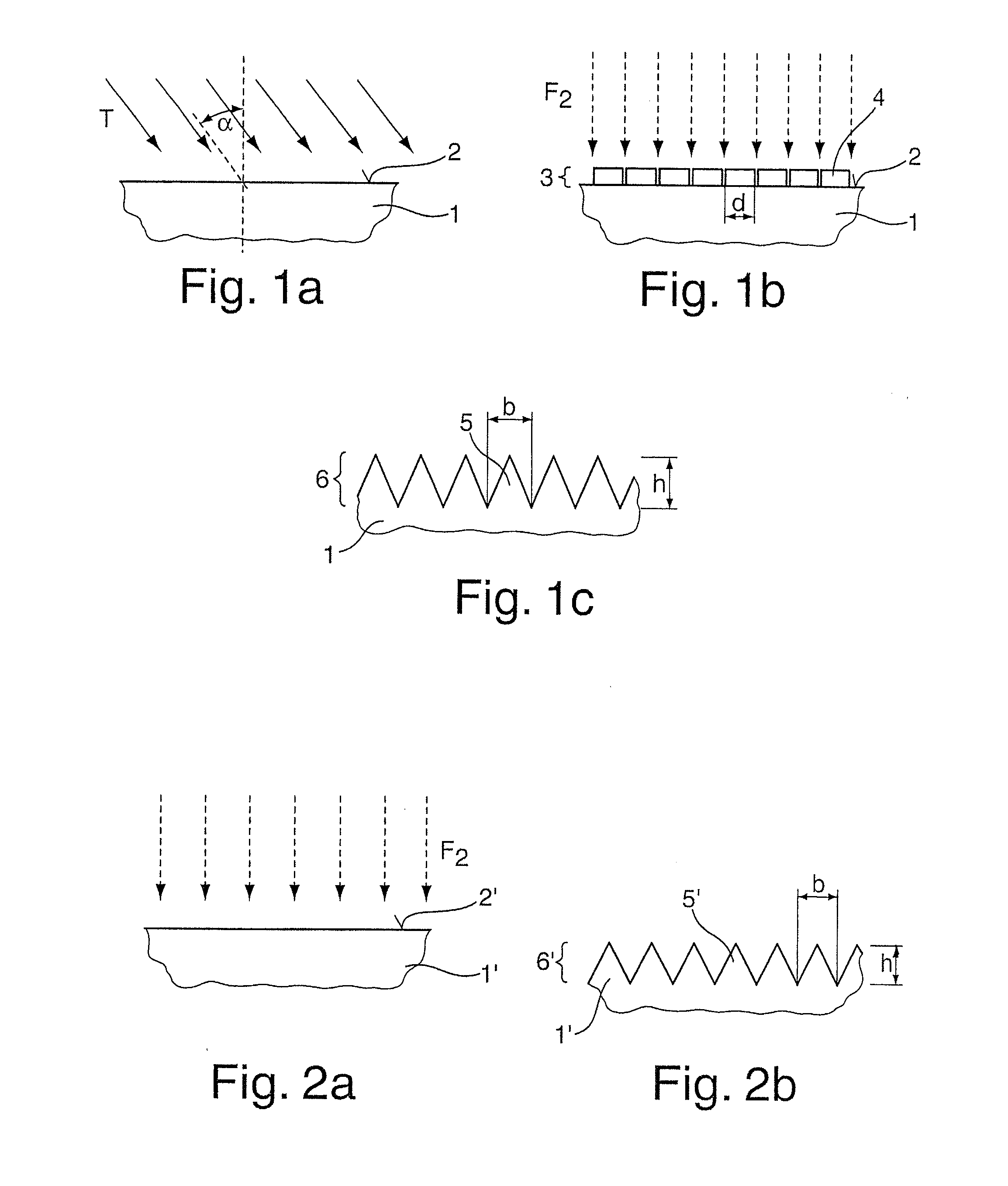 Methods for producing an antireflection surface on an optical element, optical element and associated optical arrangement
