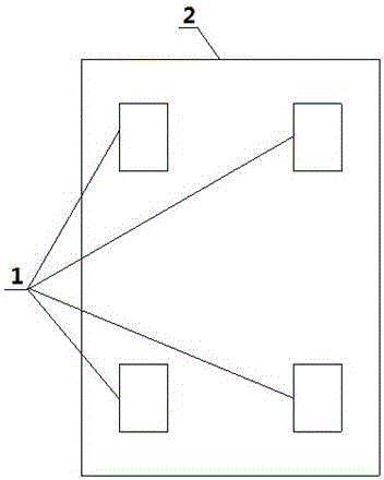 Automatic obstacle avoidance chassis based on friction ball pairs