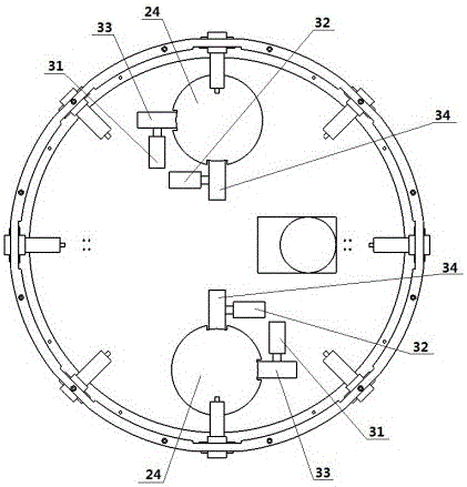 Automatic obstacle avoidance chassis based on friction ball pairs