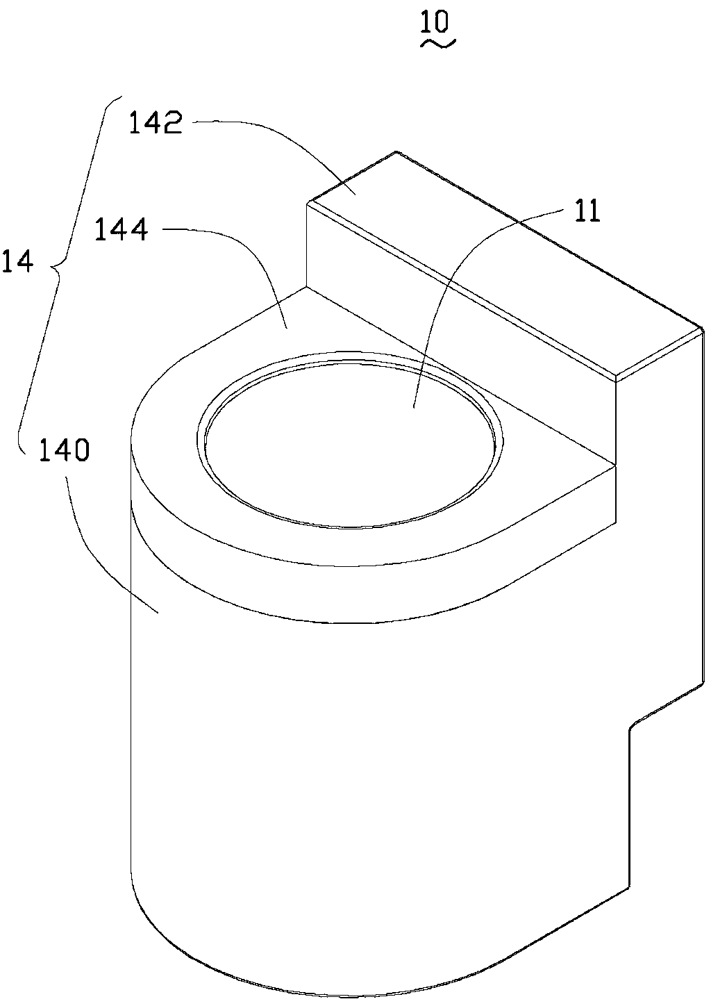 Heating and cooling device