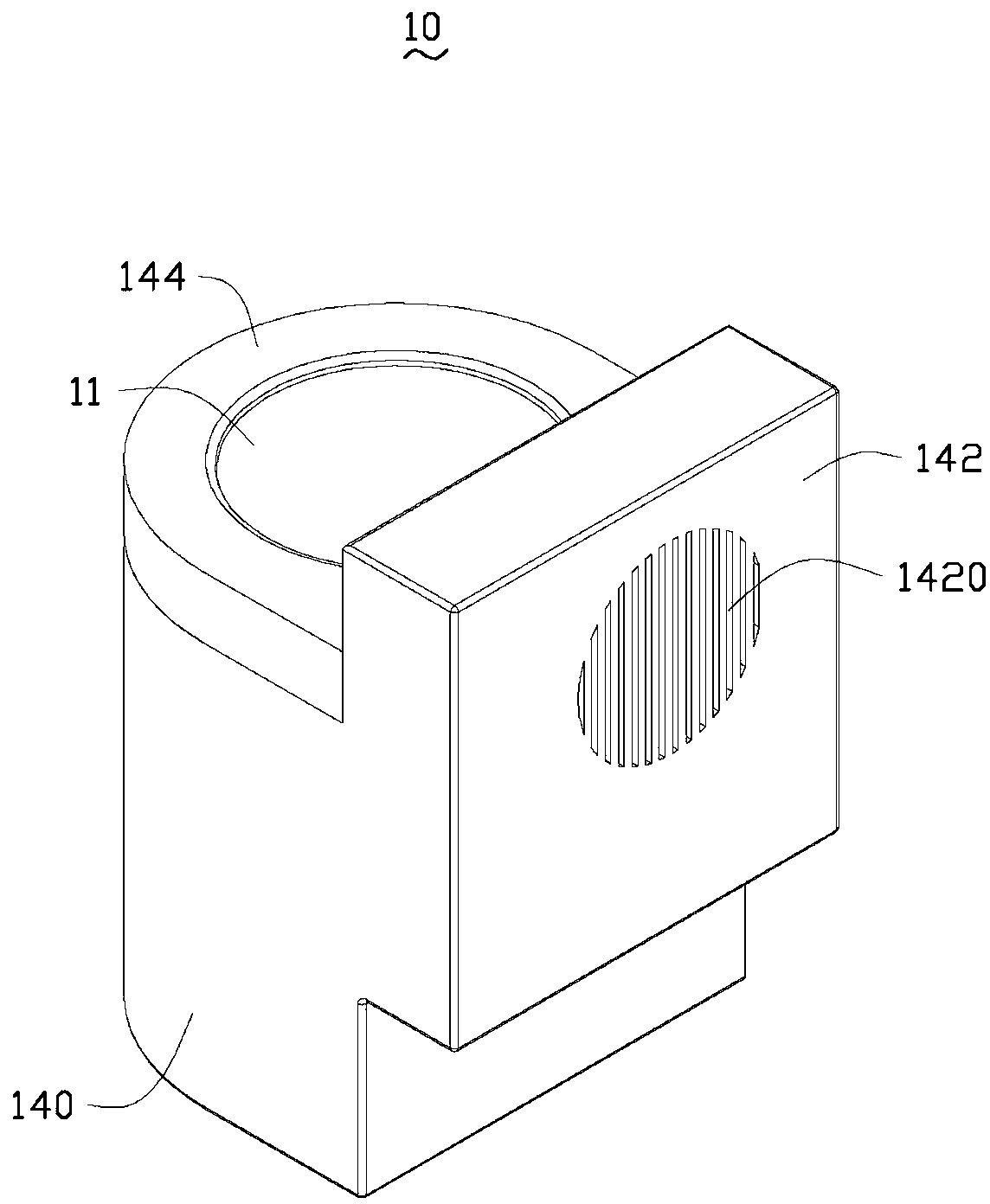 Heating and cooling device