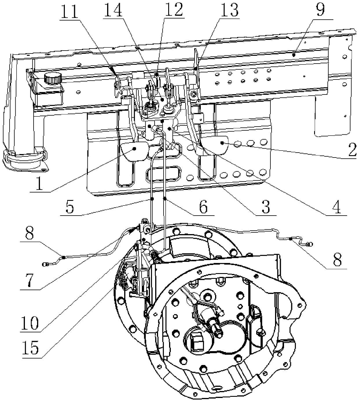 Hydraulic-type clutch and brake control system