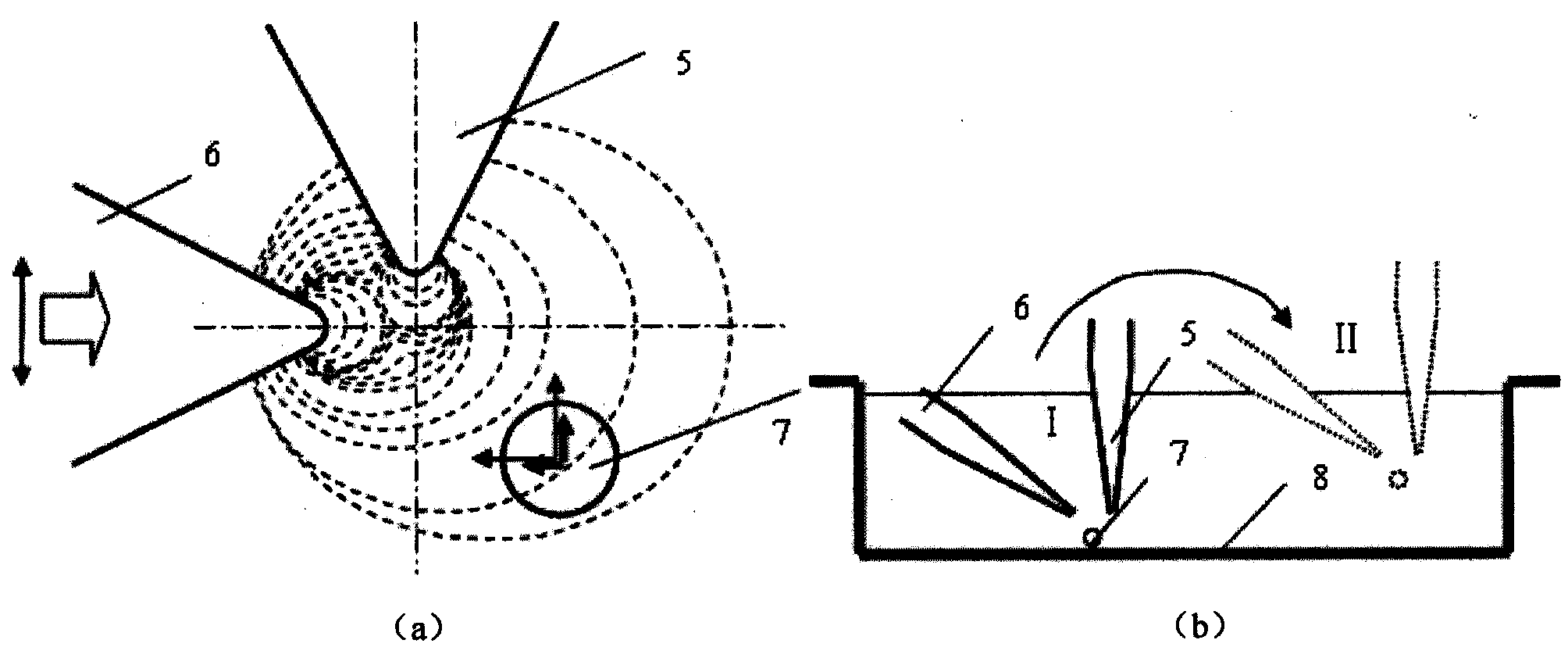 Nanomanipulation method for compounding laser near-field optical tweezers and AFM probe