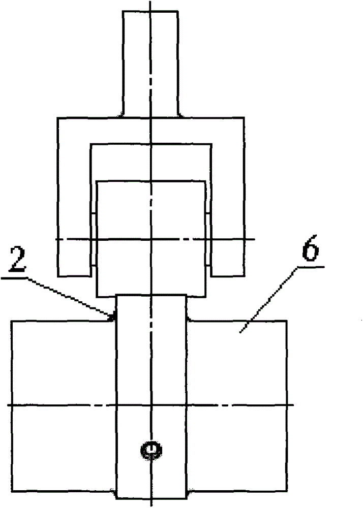 Test method for contact stress of engine overhead valve camshaft