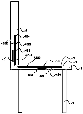 Chair and working method thereof