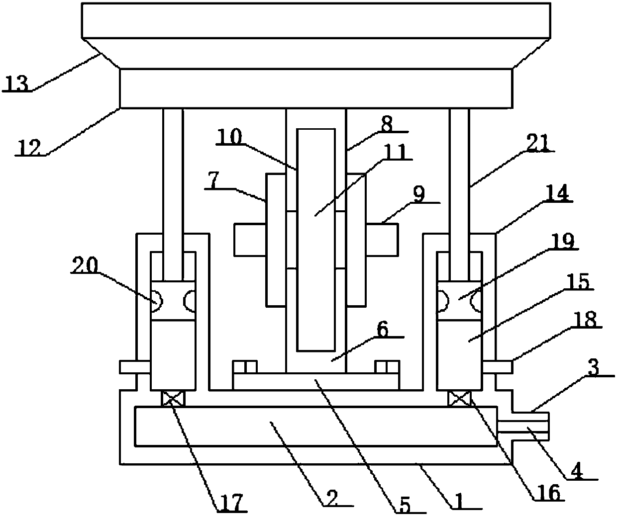 Weight supporting device