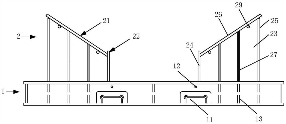 Special steel docking block for carrying cruise ship in dock stage