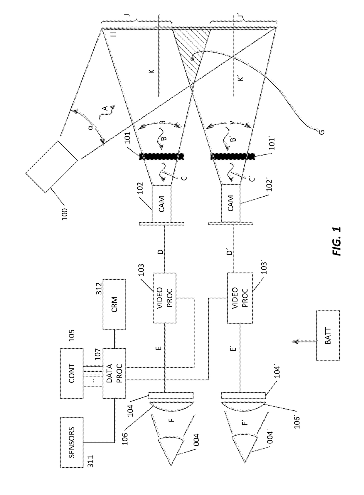 Vision enhancing system and method