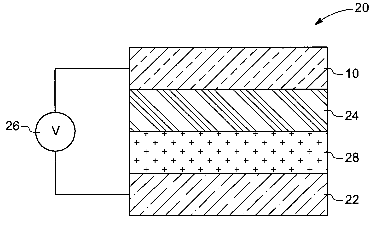 Electrode stacks for electroactive devices and methods of fabricating the same