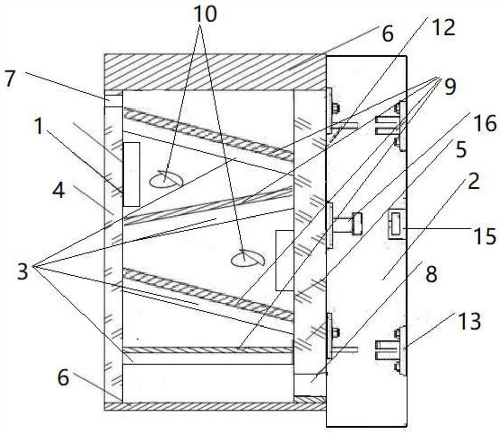 A multifunctional high-strength steel structure glass curtain wall