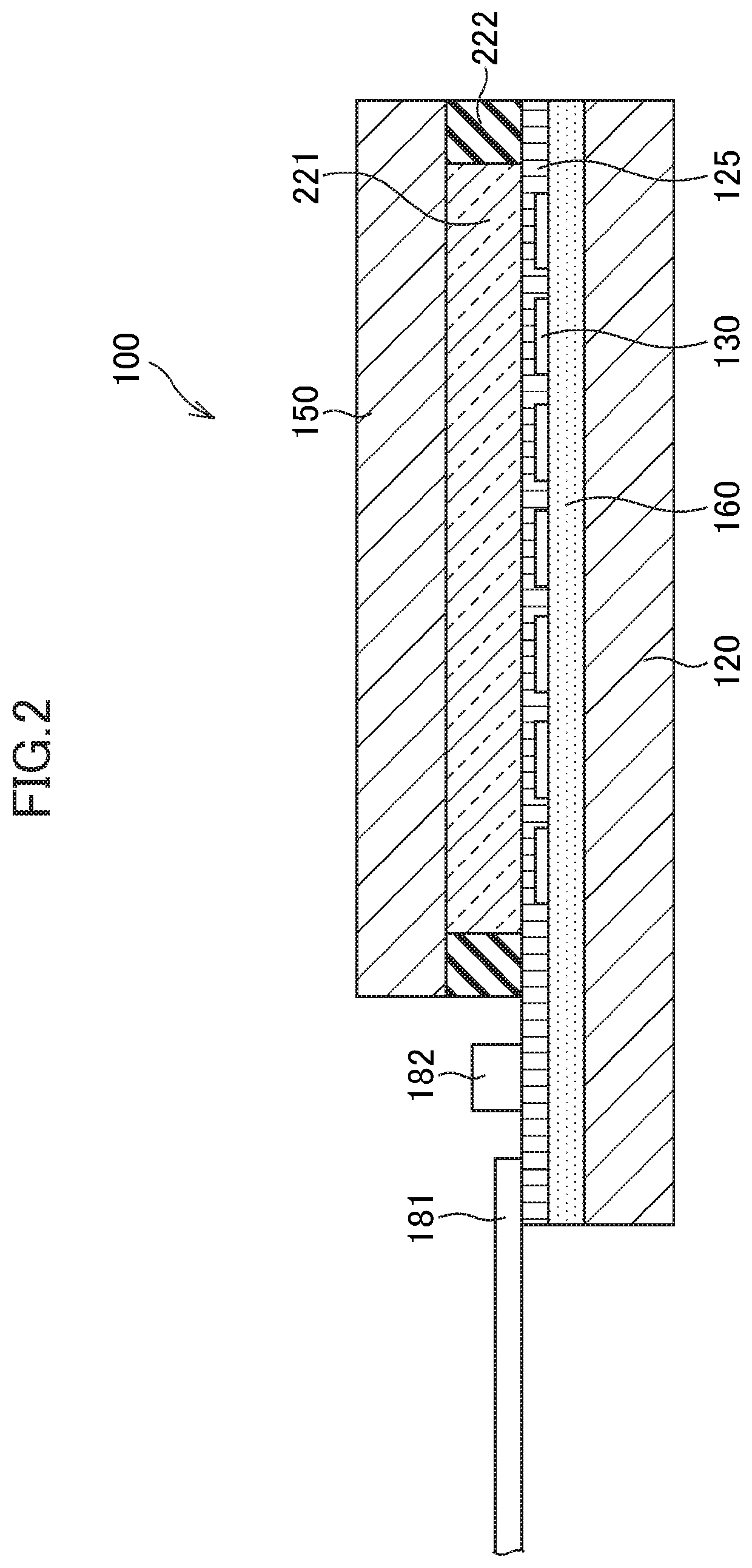 Light emitting element display device