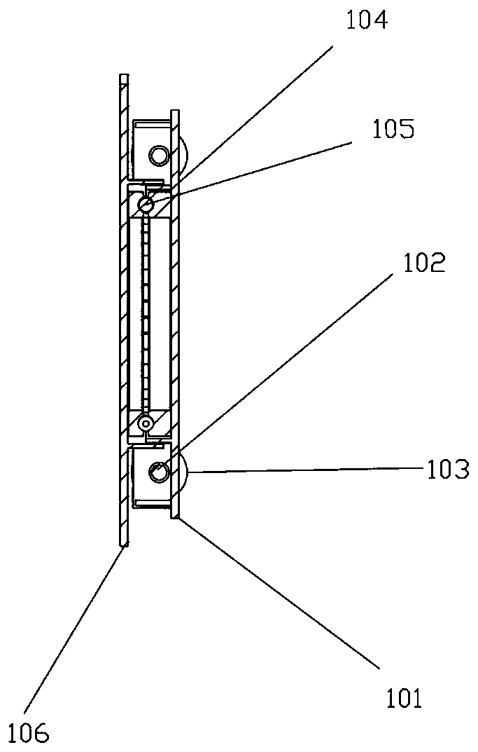Portable mobile flower watering machine and working method thereof