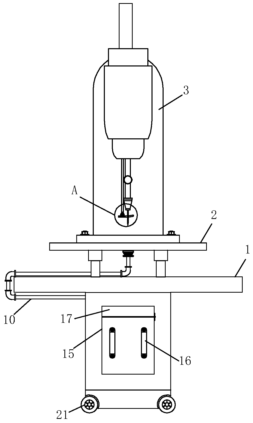 Overseaming device with functions of dust removal and thread trimming