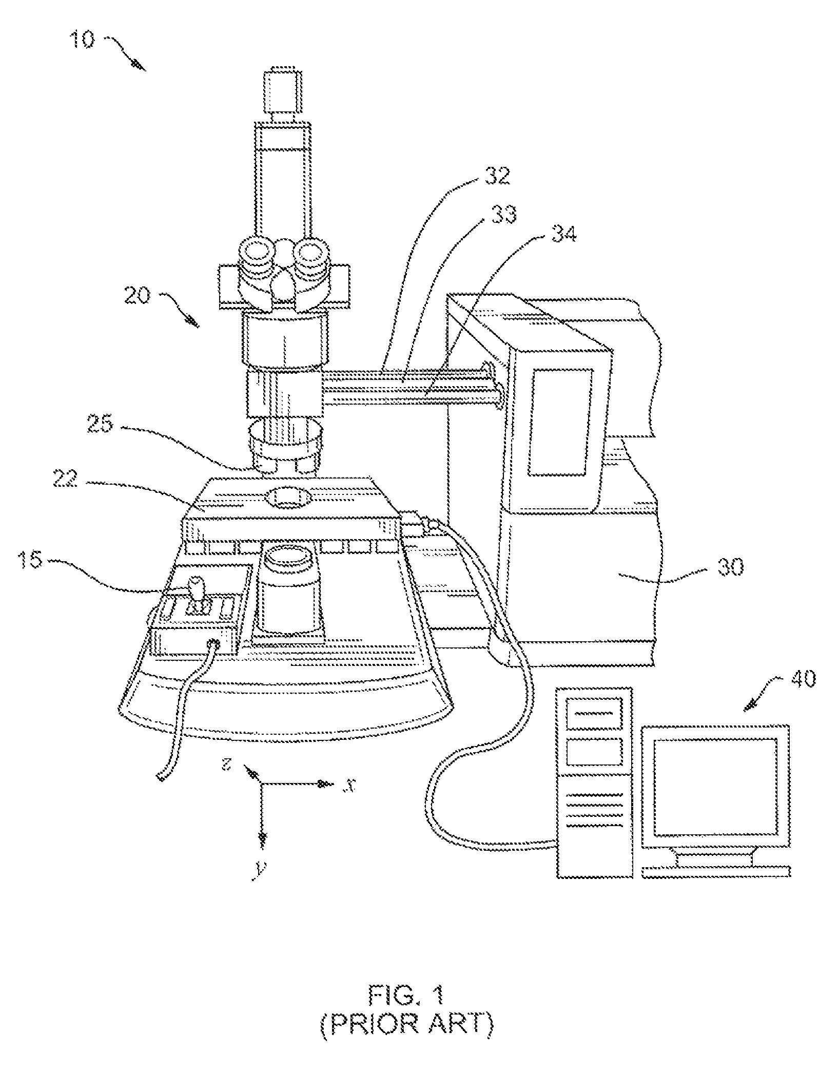 System and device for non-destructive Raman analysis