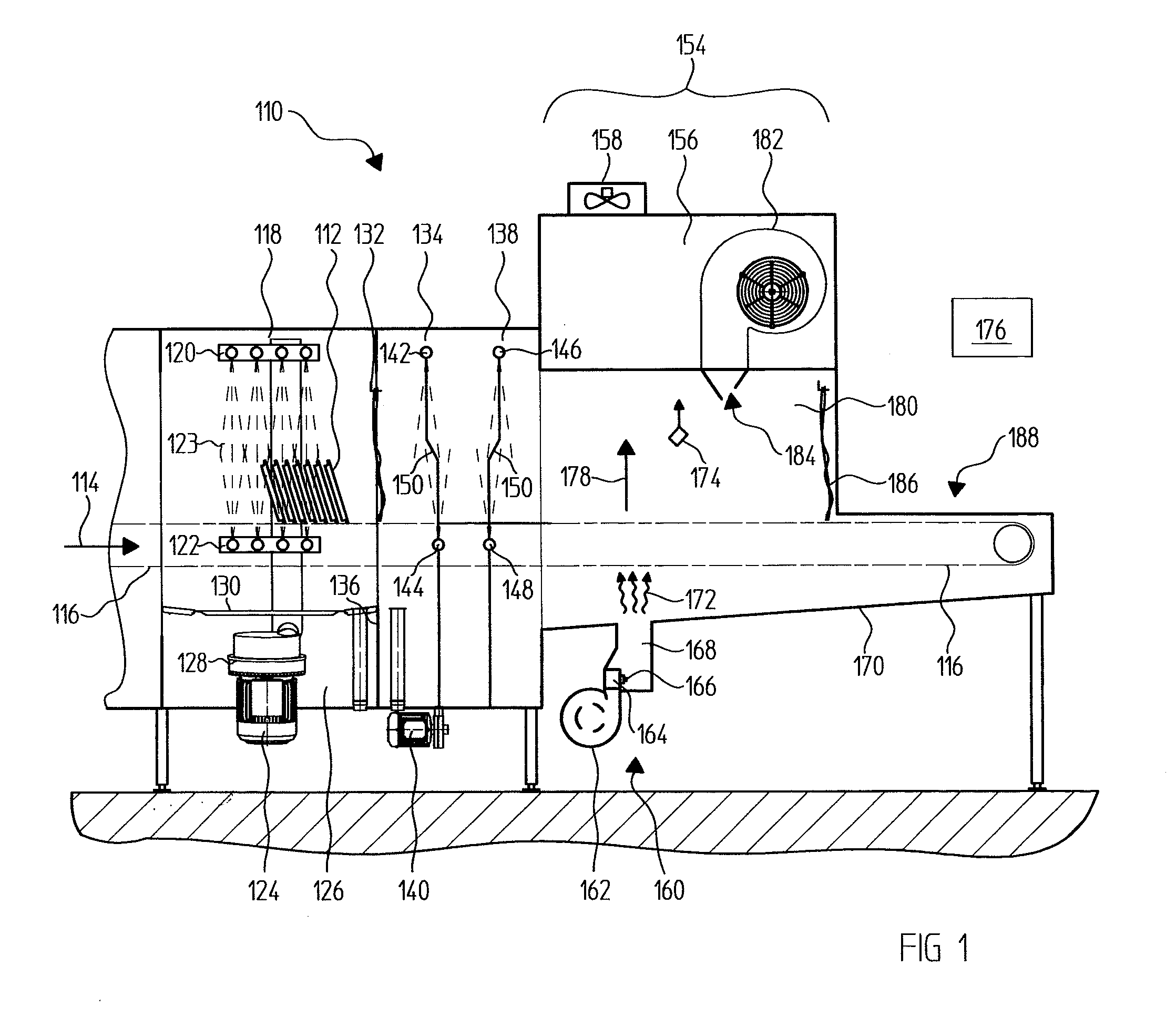 Cleaning appliance comprising a microwave drying system