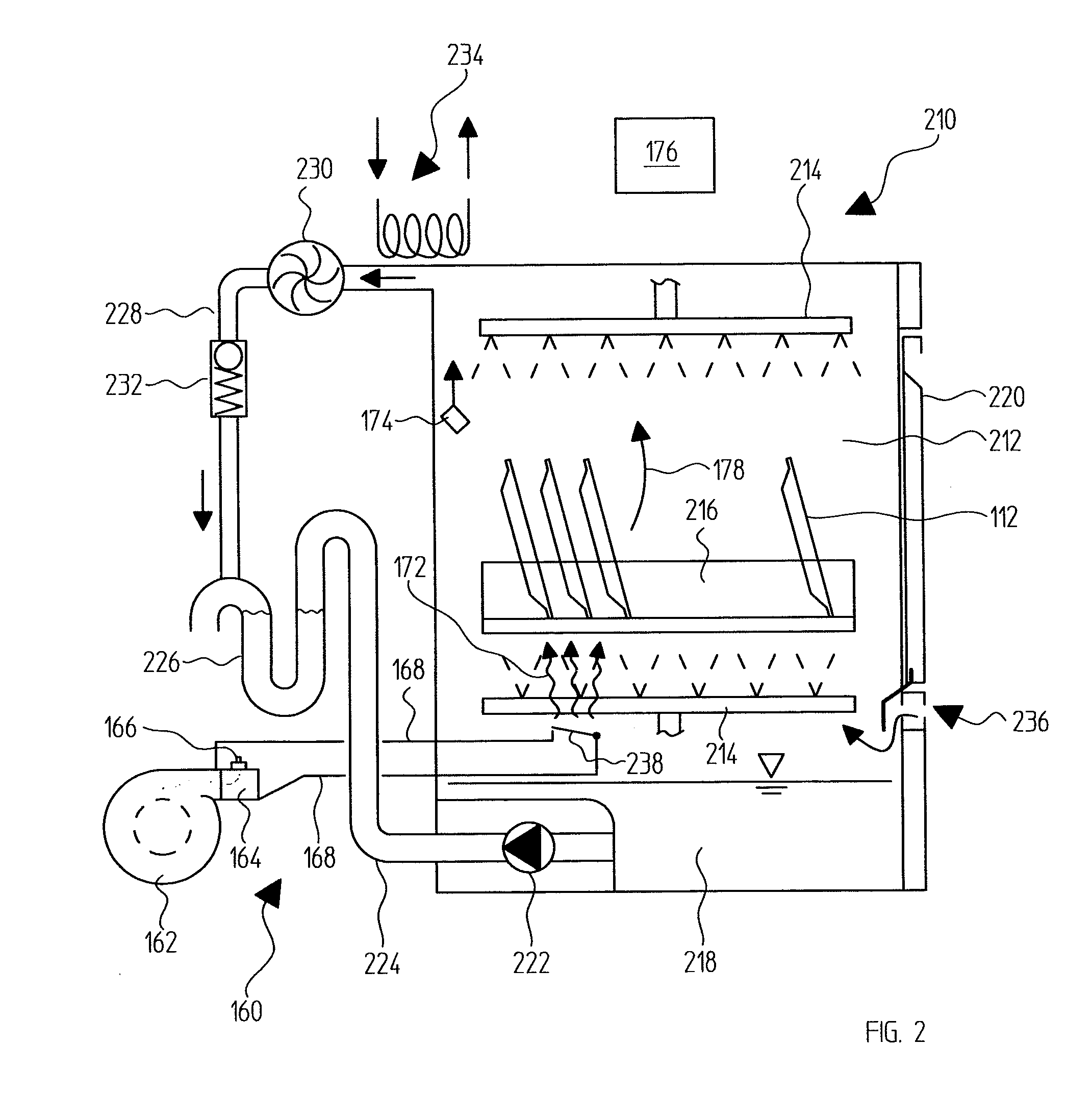 Cleaning appliance comprising a microwave drying system