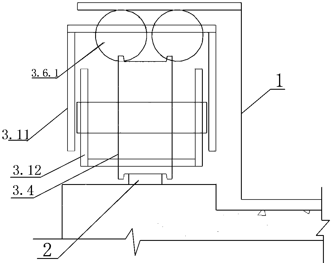 Transportation and assembling equipment system for prefabricated components and construction method of transportation and assembling equipment system