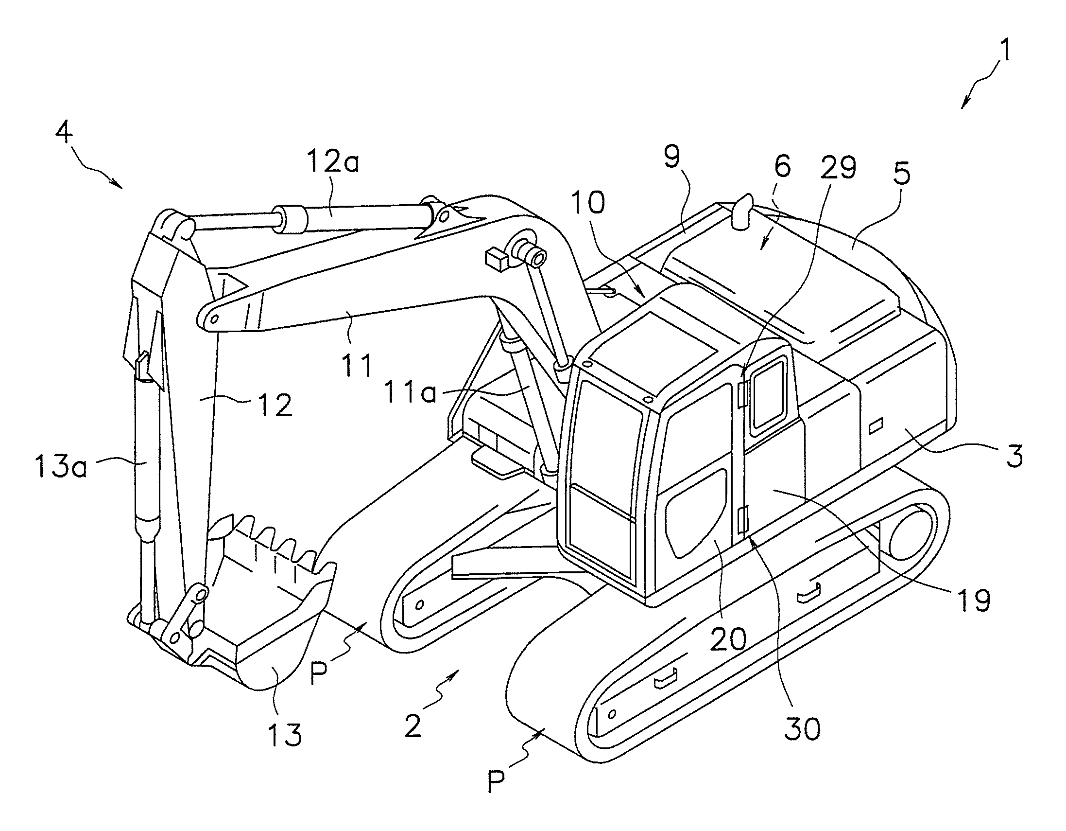 Cab for construction machine