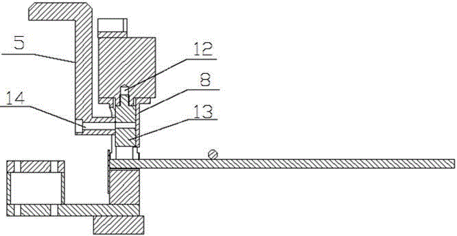 Clamping mechanism for reinforcing bar mesh welding