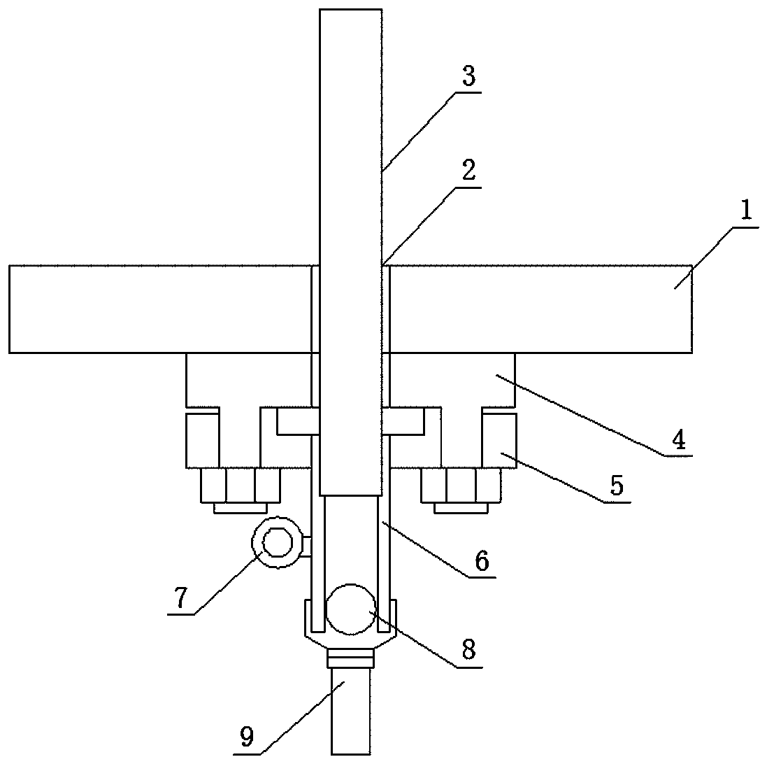 Second lining grouting-with-template mechanism for full hydraulic trolley and grouting technology thereof