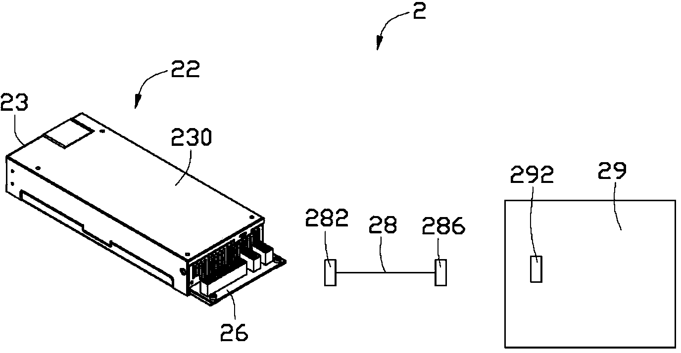 Electronic device and electronic part having connector