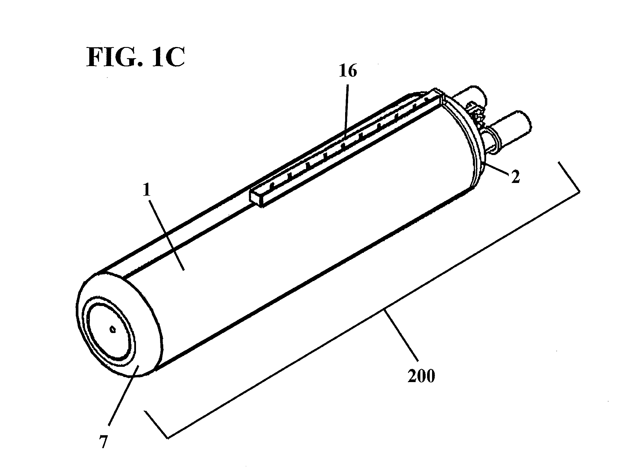 Push filter with floating key lock