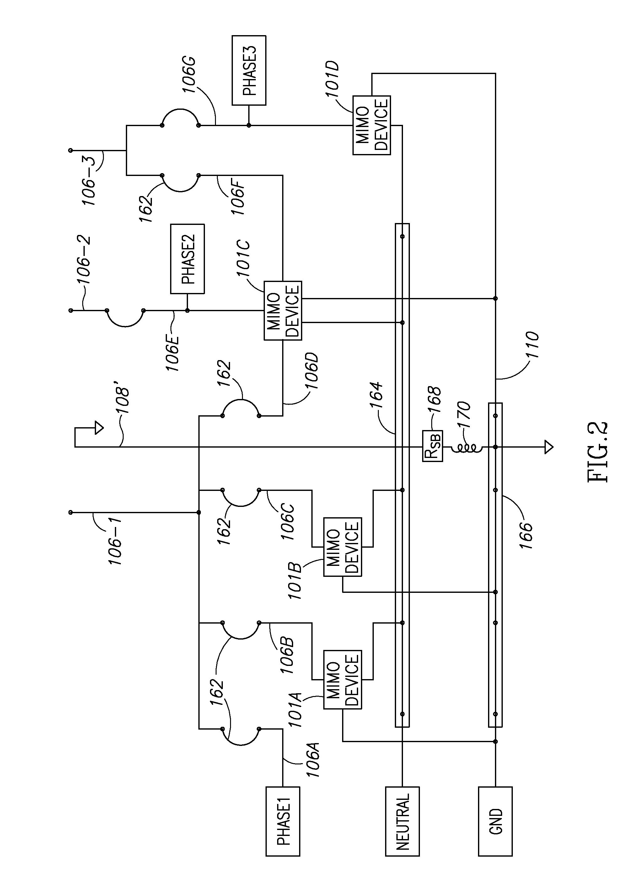 Multiple input, multiple output (MIMO) communication system over in-premises wires