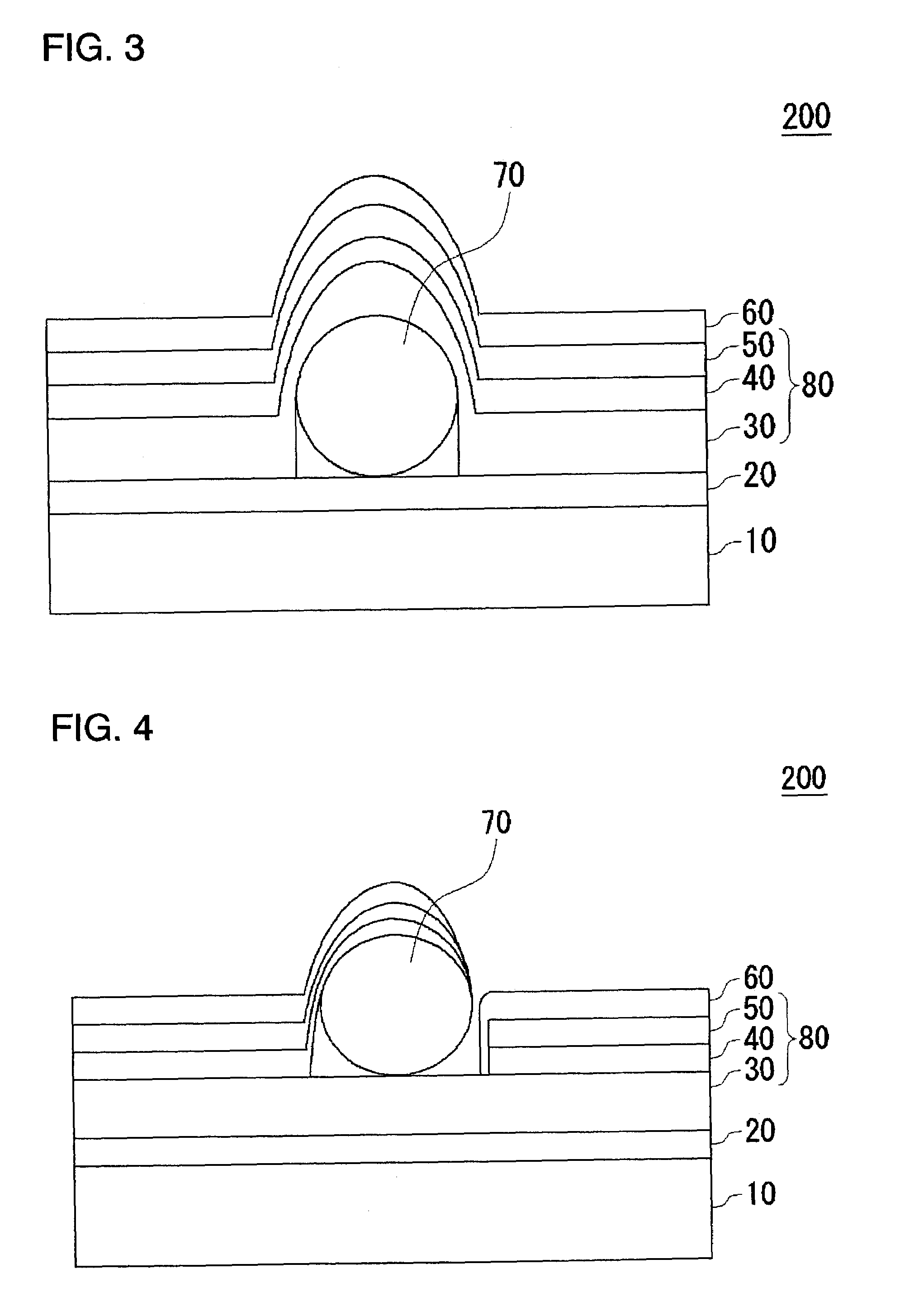 Method of manufacturing an organic electroluminescent device and resulting device