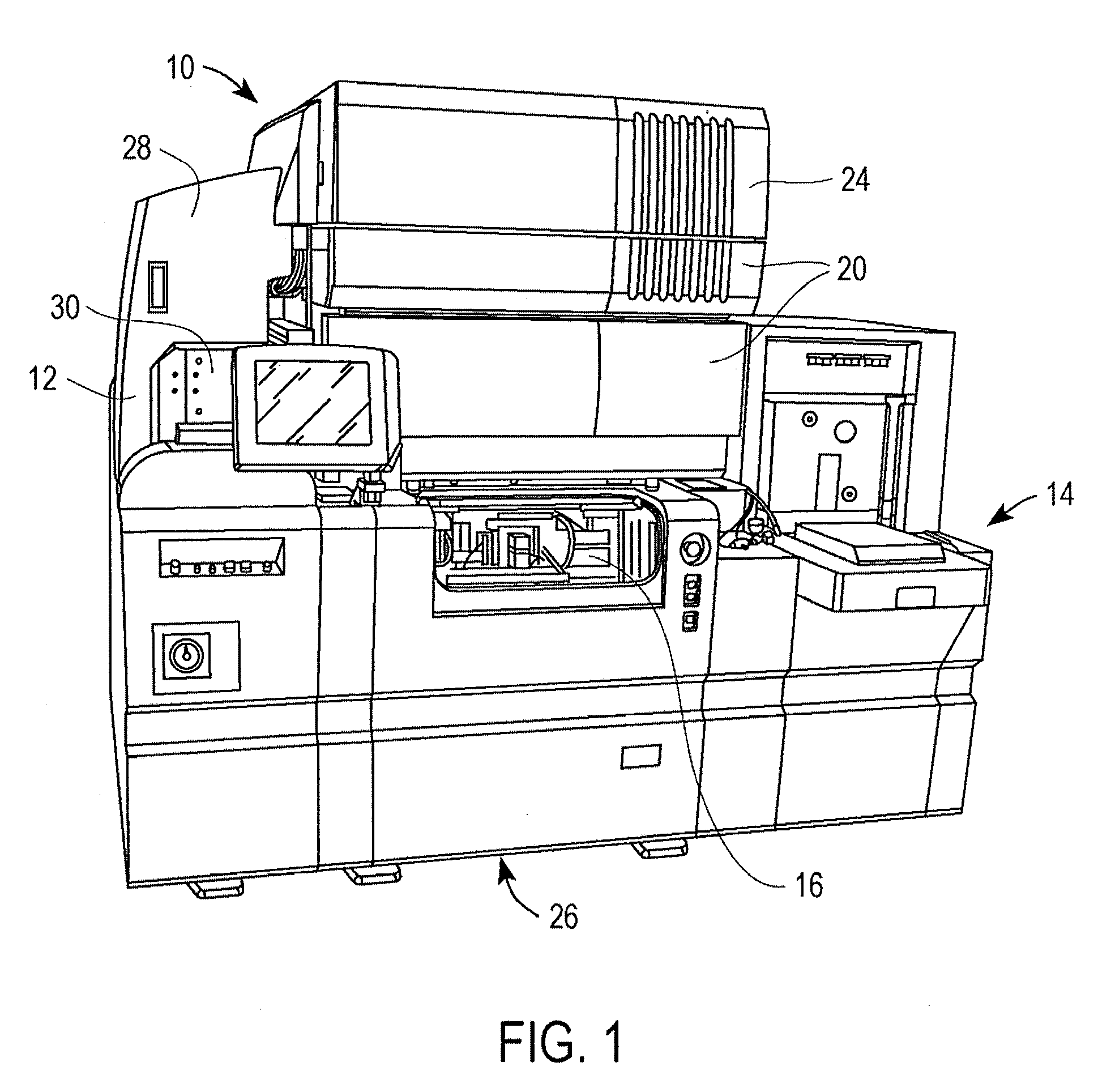 System for testing an integrated circuit of a device and its method of use