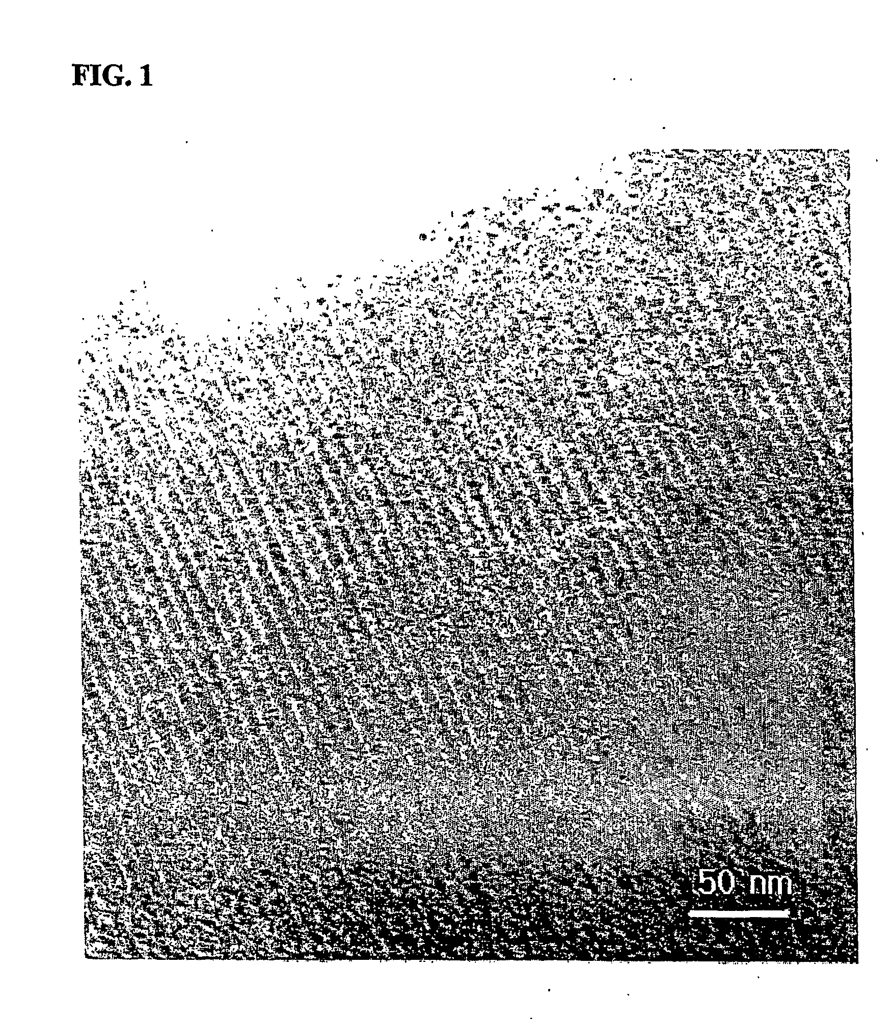Nano-structured metal-carbon composite for electrode catalyst of fuel cell and process for preparation thereof