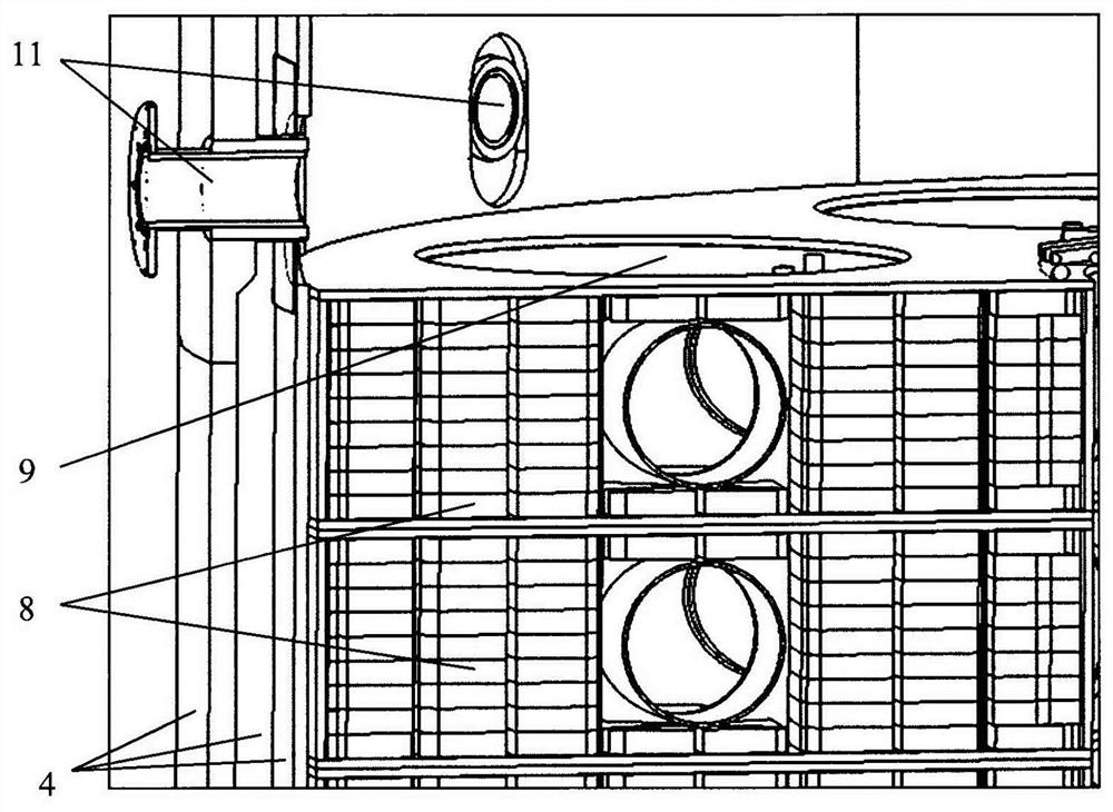 Nuclear reactor core melt positioning and cooling system