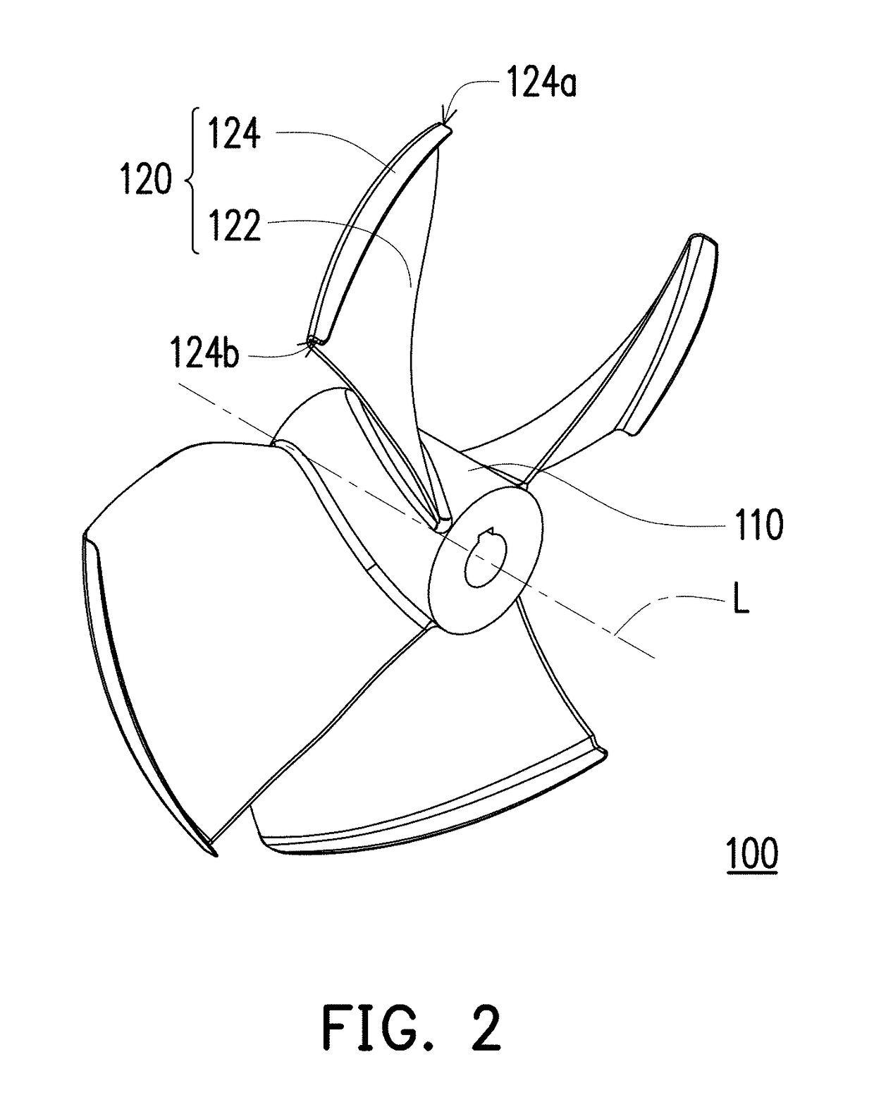 Diffuser-type endplate propeller