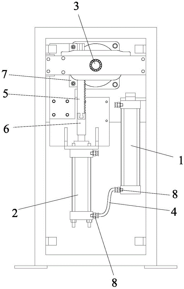 A method for overturning a welding fixture and the device used therefor