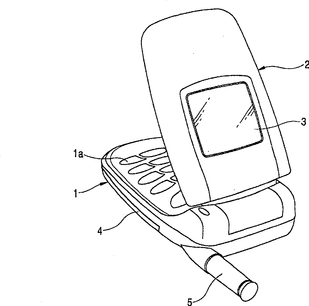 Portable terminal antenna