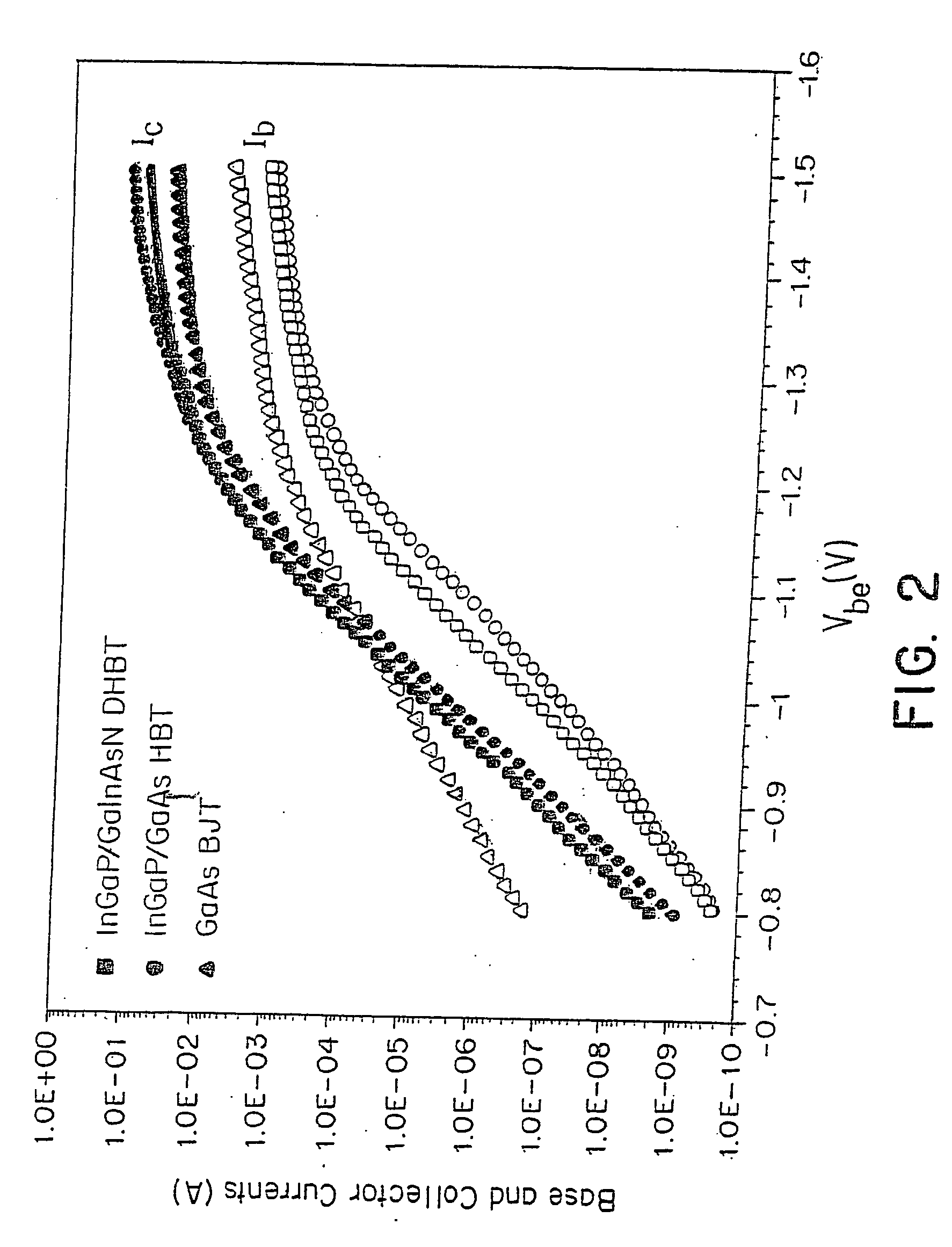 Bipolar transistor with graded base layer