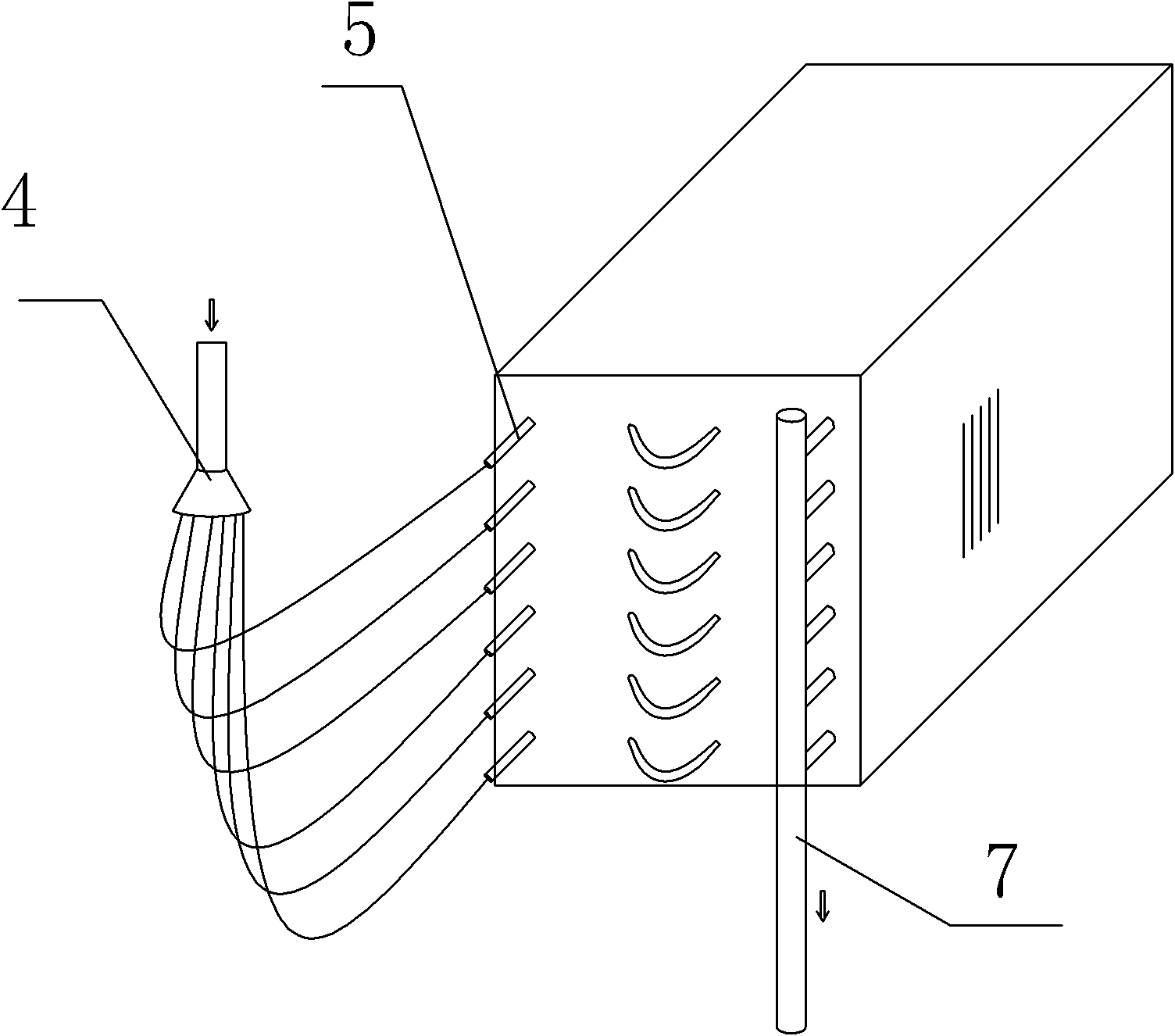 Heat exchange tube for evaporator and evaporator formed by same