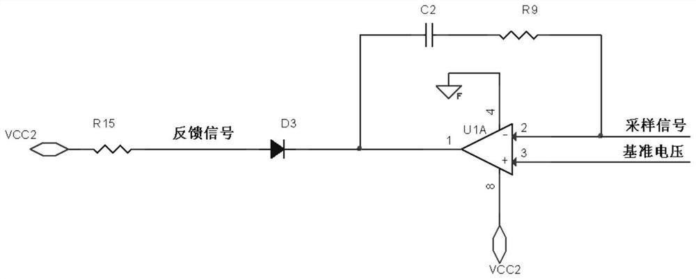 A multi-mode combined short-circuit protection circuit and its working method and application