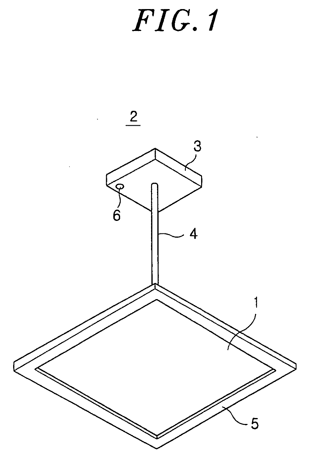 Method for feeding electric power to a planar light-emitting element